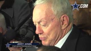 Jerry jones  interview on Tony Romo
