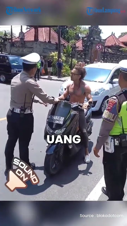 FOREIGNERS GET ANGER WHEN THEY WANT TO GET A TICKET, ACCUSE POLICE OF JUST NEEDING MONEY