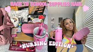 Nursing School Supplies Haul! *nursing essentials for class & clinical*
