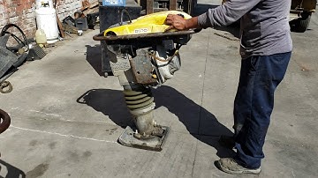 Wacker Neon Model DS70 Diesel Rammer or Jumping Jack Item 5708