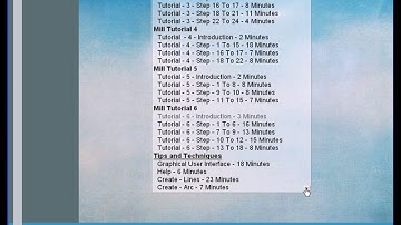 MastercamX Getting Started