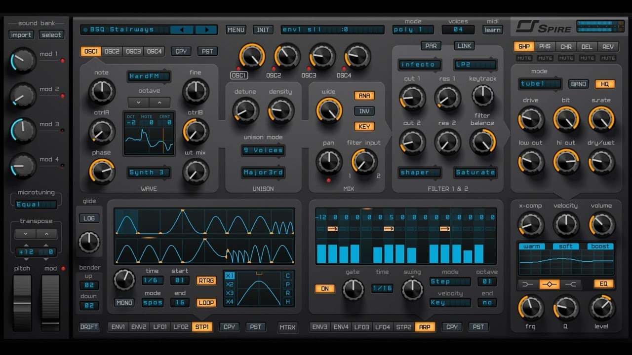Reveal Sound updates "Spire" synthesizer to v1.5.11