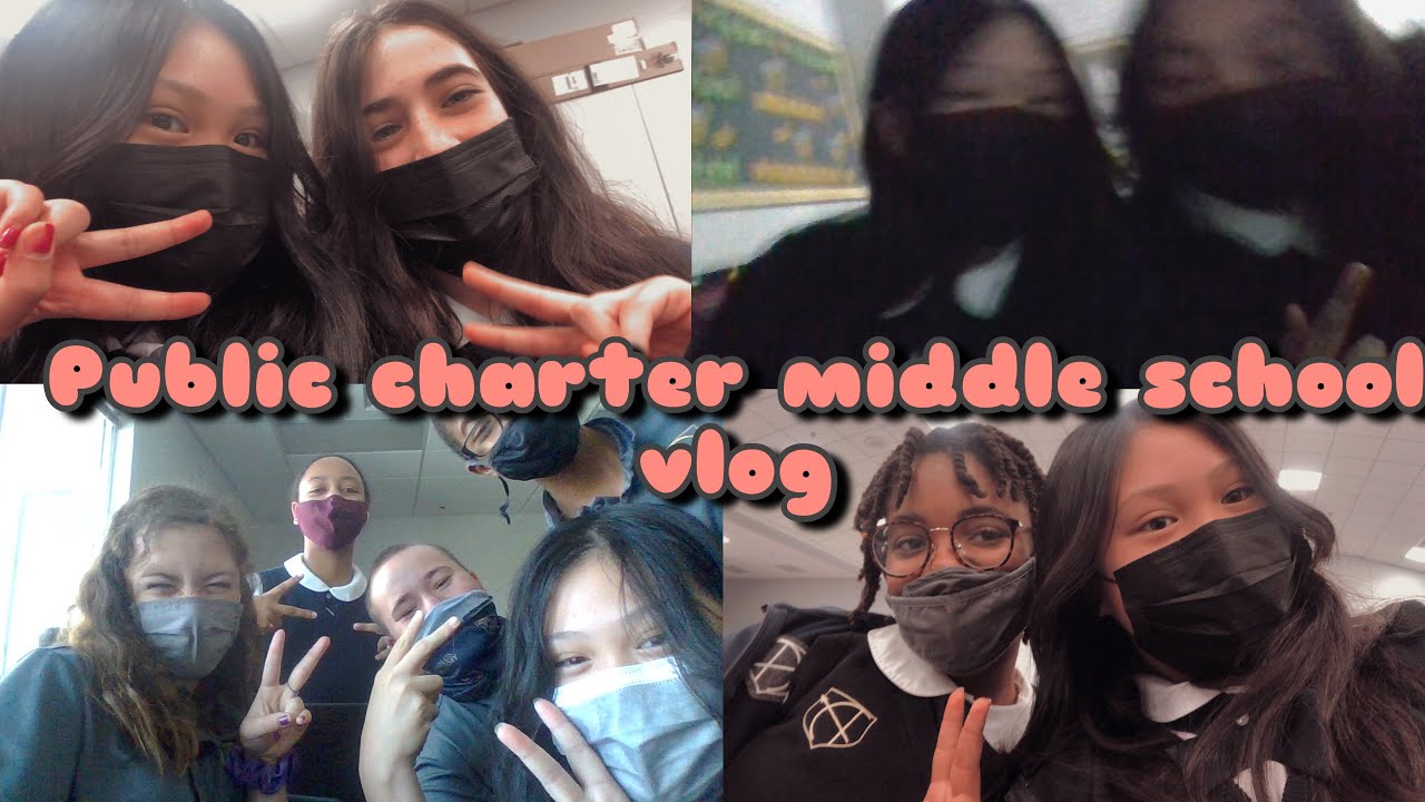 Day in the life of a public charter school student || Vlog || School Vlog