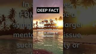 Fomo Can Be A Sign Of An Underlying shorts short psychology deep