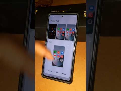 Samsung Theme park hidden feature one ui 7.0 icon pack