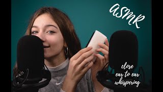 ASMR - CLOSE EAR TO EAR WHISPERING + TRIGGERS to help you relax! screenshot 5