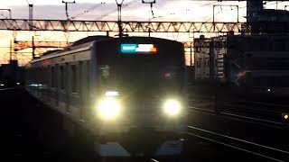 2018/10/02 常磐線 E233系 マト9編成 金町駅 | JR East: E233 Series MaTo 9 Set at Kanamachi
