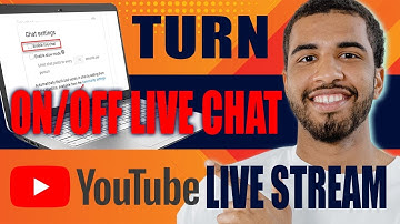 How to Turn On/off Live Chat on YouTube Live Stream (2025)