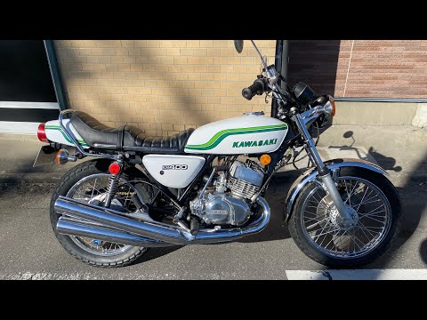 Kawasaki KH400 rainbow motorcycle - YouTube