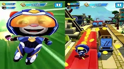 Talking Tom Hero Dash (Speed Run), CoolAndroid Reverse Gameplay- Part 11