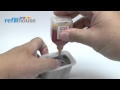 How to refill Canon CL-41, CL-51 Inkjet Cartridge - Auto-Refill System