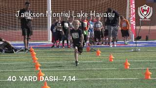 AZ Youth Football Combine 2019 Top-10 40 Yard Dash  5-7 age Division