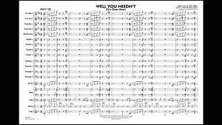 Well You Needn't by Thelonious Monk/arr. Mark Taylor chords