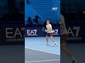 Jannik Sinner Practice Before Alcaraz Torino Final