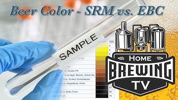 Beer Color - EBC vs SRM