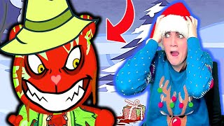 FLIPPY IS BACK!! I Reacting to Happy Tree Friends - 'Easy for You to Sleigh' Episode 4