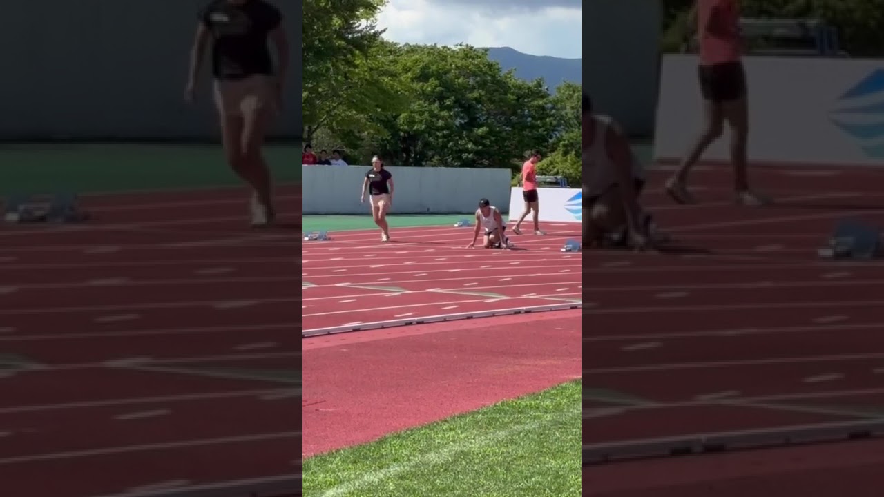 明日富士北麓ワールドトライアル2026 8月後半の試合に向け良い流れの確認を #100m #asics #桐生祥秀