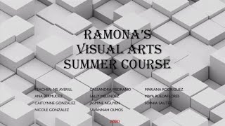 Ramona Convent Summer Visual Arts 1 Virtual Gallery