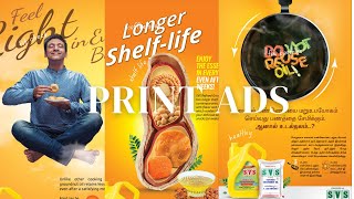 Svs Cooking Oil - Print Ads