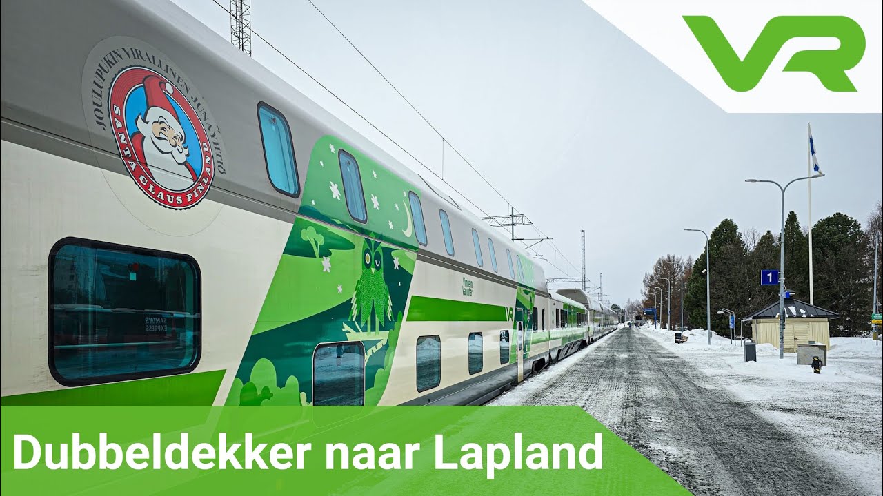 De BESTE SLAAPTREIN van EUROPA! 🇫🇮 | Helsinki - Rovaniemi 