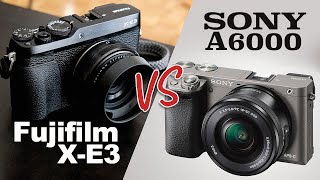 เปรียบเทียบกล้อง Fujifilm X-E3 VS Sony A6000 / Mr Gabpa