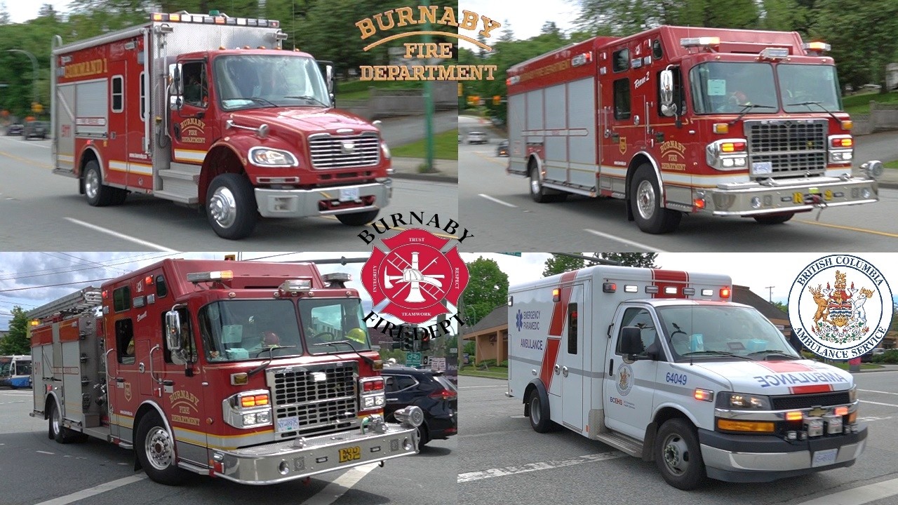 (2nd Alarm) Burnaby Fire & BCAS Responding