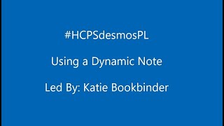 Using a Dynamic Note in Desmos Activity Builder Wealth
