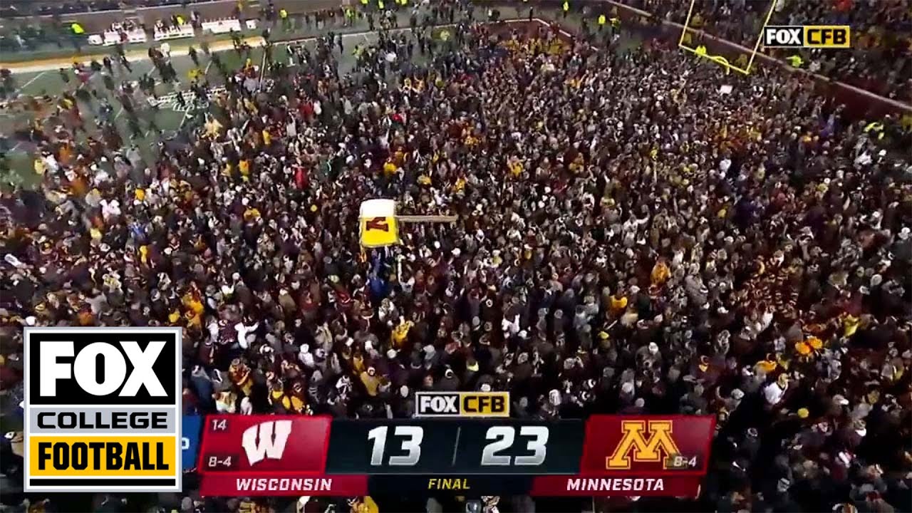 Minnesota trolls Wisconsin with 'Jump Around' after reclaiming the Paul Bunyan Axe | CFB on FOX