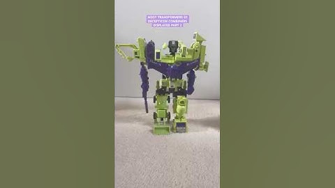 Most Transformers G1 Decepticon Combiners Displayed Part 2! #Shorts