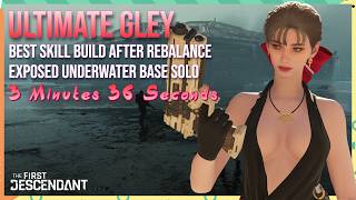 Best Ultimate Gley Skill Build Destroys Vs Underwater Base - The First Descendant