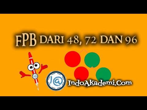 Faktor Prima Dari 48 Adalah FPB dari 48, 72 dan 96 menggunakan Pohon Faktor - Faktorisasi Prima - YouTube