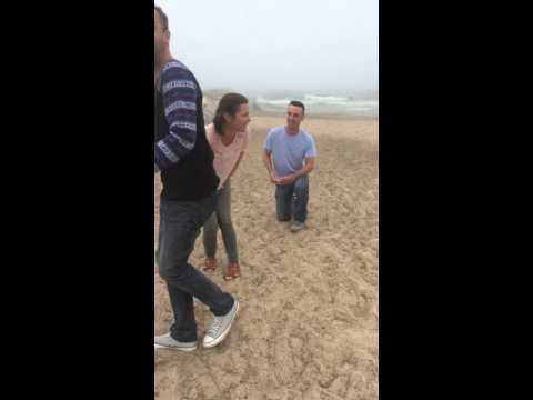 BEST proposal ever! Mother face plants during it!
