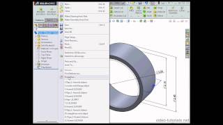 How to create a custom pipe #3  SOLIDWORKS Tutorials (Routing) Profile