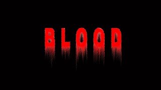 Realistic Blood Text Effect in Adobe Photoshop cc Tutorial 2018