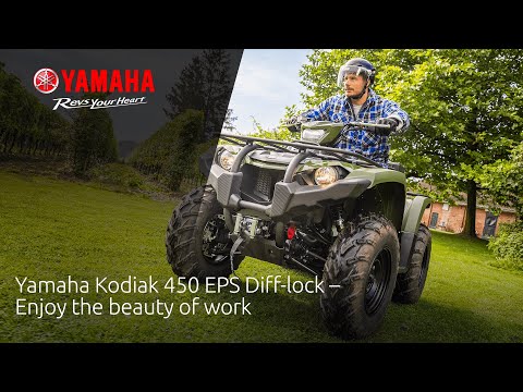 Yamaha Kodiak 450 EPS Diff-lock – Enjoy the beauty of work