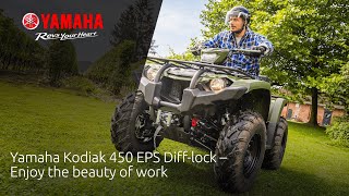 Yamaha Kodiak 450 EPS Diff-lock – Enjoy the beauty of work