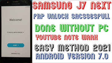Samsung J7 Nxt Frp Unlock / ( J701F ) Google Account Bypass Without Pc New Trick Android 9.0 100% Ok
