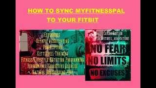 link myfitnesspal and fitbit