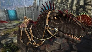 Ark, Carcharodontosaurus Level 150 taming, No Trap