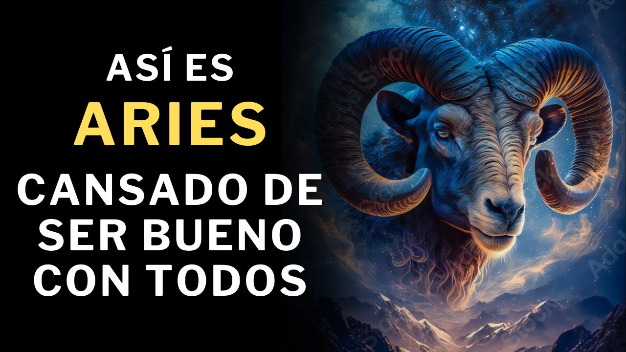 Aries se hartó de ser bueno 😡. Ahora él mismo es su prioridad ☺️👍