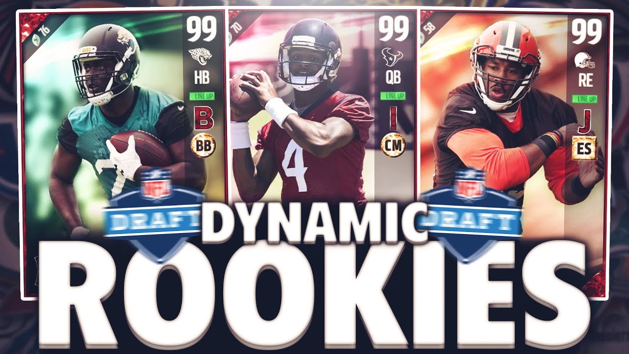 DYNAMIC ROOKIES FOR MADDEN 18 SQUAD BUILDER! YouTube