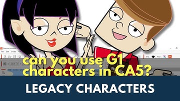 Can You Use G1 Legacy Characters in Cartoon Animator 5? What You Need to Know #reallusion