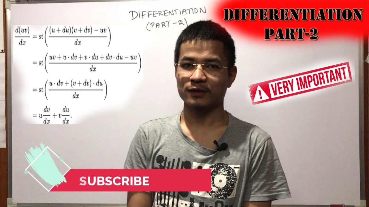 Mizu Math ESSENTIAL MATHEMATICAL TOOLS ||DIFFERENTIATION(Part 2)|| IN MIZO - YouTube