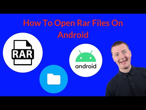 Video: How To Open Rar Format On A Tablet