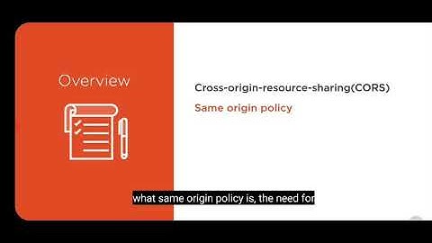 Module Over view About Configuring Cors in  Asp.net Core Application