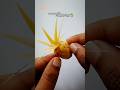 Pineapple Made from Coconut Leaf 🍍✨ | Creative Leaf Craft