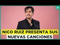 &quot;Es lo más sincero y genuino que puedo hacer&quot;: Nico Ruiz presenta sus nuevas canciones