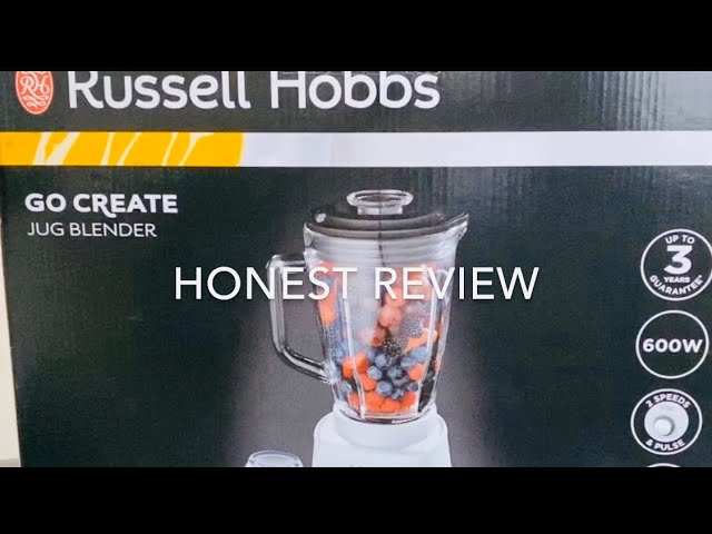 Russell Hobbs Go Create 1.5L Glass Jug Blender review and testing
