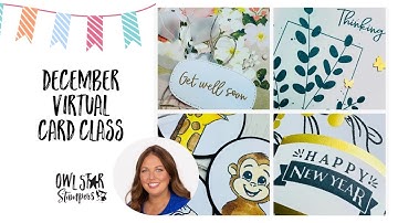 Stampin’ Up! Virtual Card Class December 2025 | Craft With Me