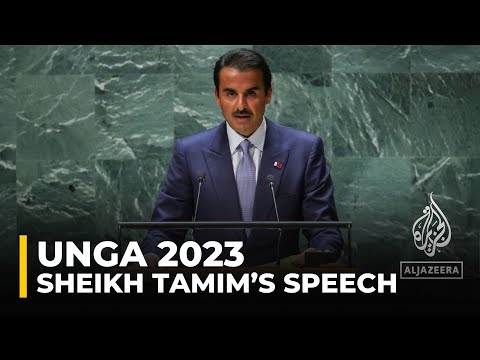 Unga 2023: sheikh tamim calls for end of ‘injustice’